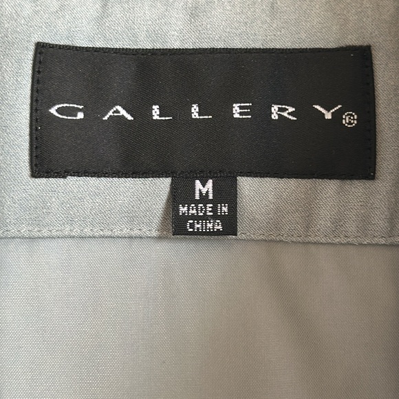 Gallery gorgeous vintage sea foam green winter coat, size M - Picture 9 of 15